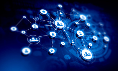 商務(wù)藍(lán)色 信息科技的數(shù)字藍(lán)圖與創(chuàng)新引擎